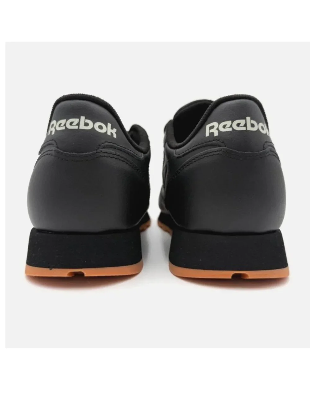 Reebok Classic Leather Black Gum Men's Shoes Sneakers